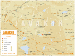 Samtskhe-Javakheti Province Map Samtskhe-Javakheti Province Map