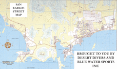 San Carlos Street Map