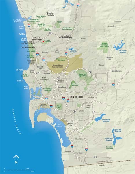 San Diego Map