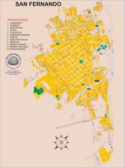 San Fernando Tourist Map