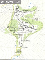 San Gimignano Map