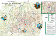 San Juan Mountains Trail Map