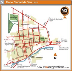 San Luis City Map