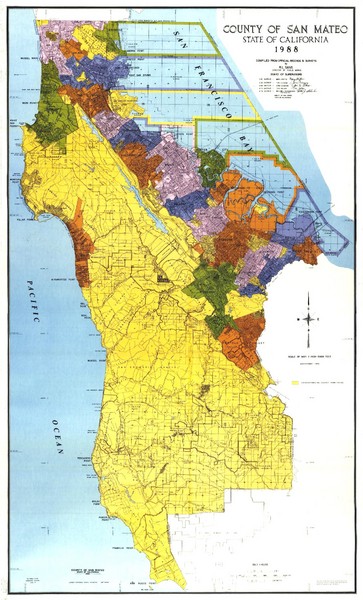 San Mateo County Map