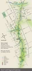 Sand Creek Regional Greenway Map