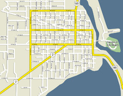Sandpoint City Beach Map