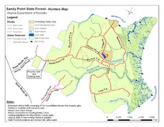 Sandy Point State Forest Hunting Map Sandy Point State Forest Hunting Map