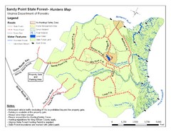 Sandy Point State Forest Hunting Map