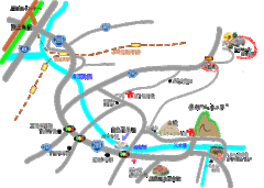 Sanjo Tourist Map