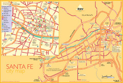 Santa Fe Tourist Map