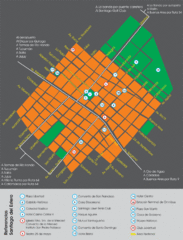 Santiago Del Estero Tourist Map