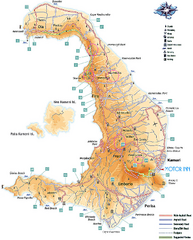 Santorini Tourist Map