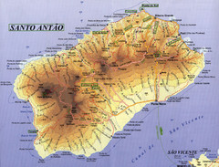 Sao Antao Map