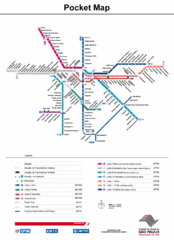 Sao Paulo Bus System Map