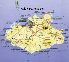 Sao Vicente Map