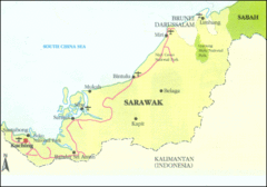 Sarawak Map Sarawak Map