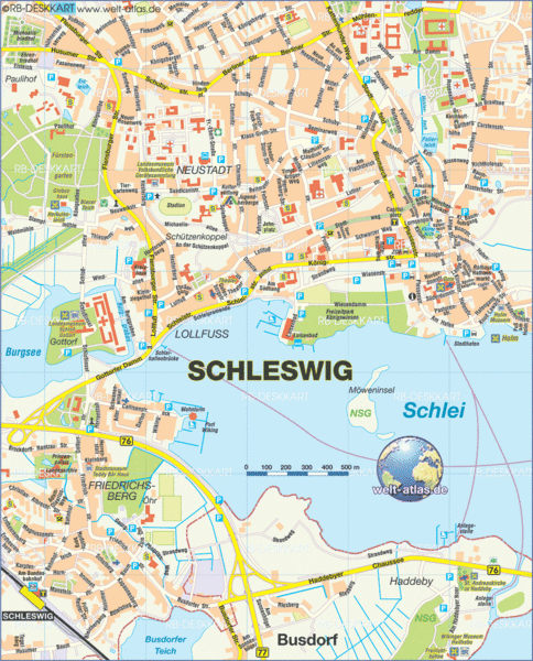Schleswig Map