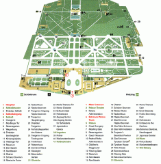 Schonbrunn Palace map