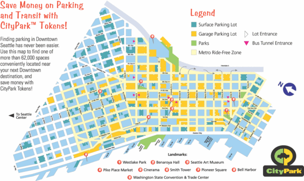 Seattle City Parks Map