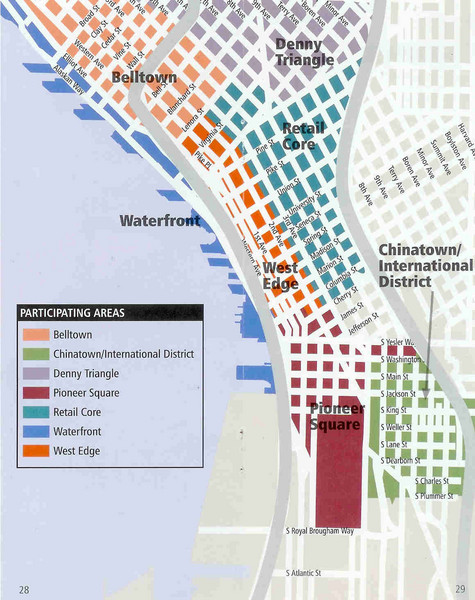 Seattle Neighborhoods Map