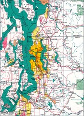 Seattle Region Map