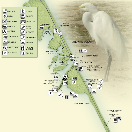 Sebastian Inlet State Park Map