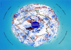 Sella Ronda Ski Tour Map