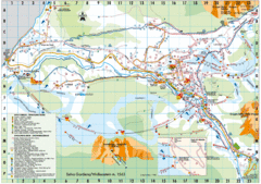Selva Gardena Tourist Map Selva Gardena Tourist Map