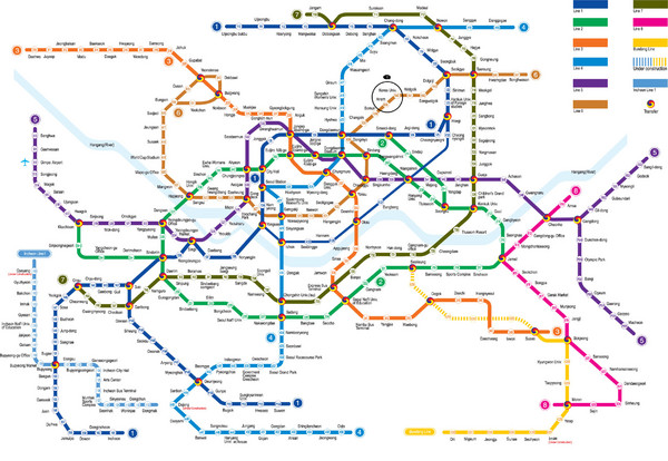 Seoul Subway Map