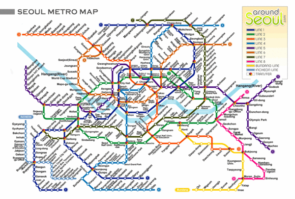 Seoul Subway Map