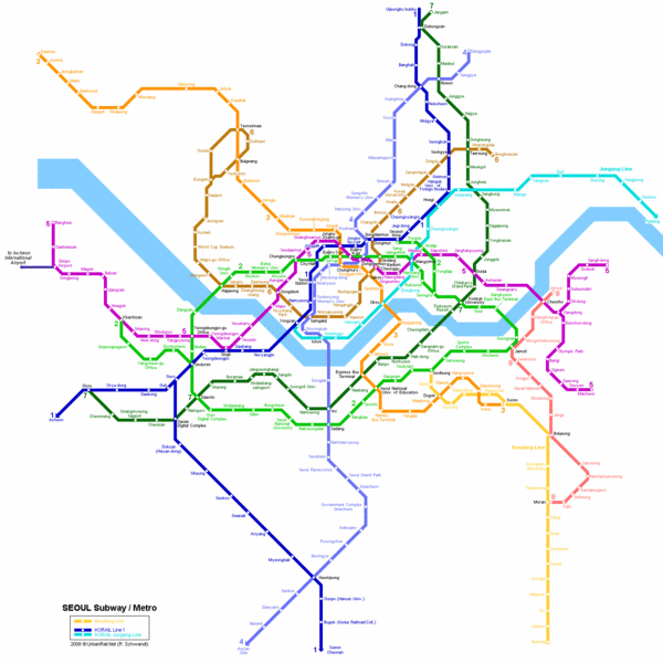 Seoul Subway Map