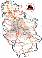 Serbia Road Map
