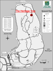 Seward Park Trails Map