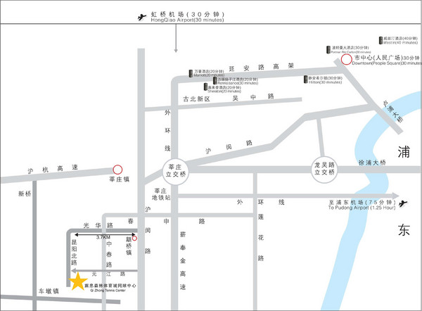 Shanghai City Map