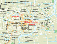 Shanghai City Tourist Map Shanghai City Tourist Map