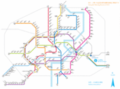 Shanghai Metro 2010 Plan Map
