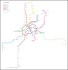 Shanghai Metro Line Map