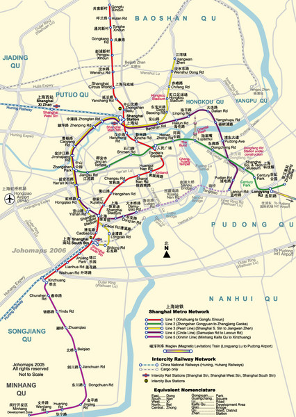 Shanghai Metro Map