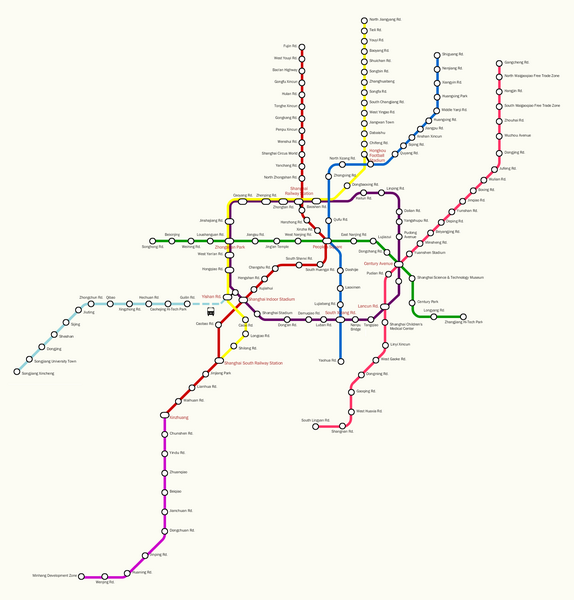 Shanghai Metro Map