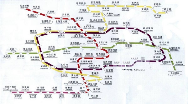 Shanghai Metro Map