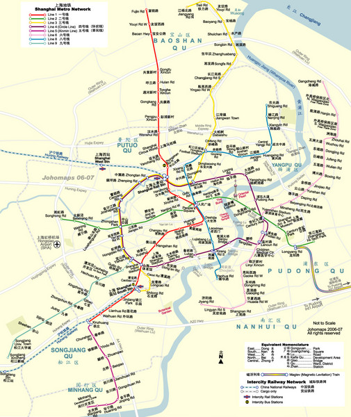 Shanghai Metro Map