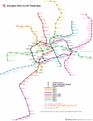 Shanghai Public Transportation Map