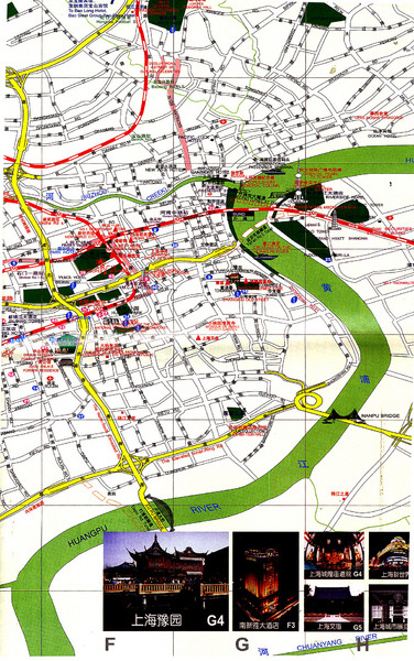 Shanghai Tourist Map