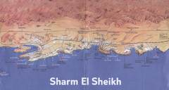 Sharm El Sheikh Coastal Map