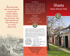 Shasta State Historic Park Map
