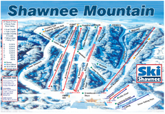 Shawnee Mountain Ski Trail Map