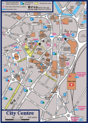 Sheffield Tourist Map
