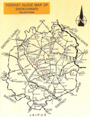 Shekhawati Express Map