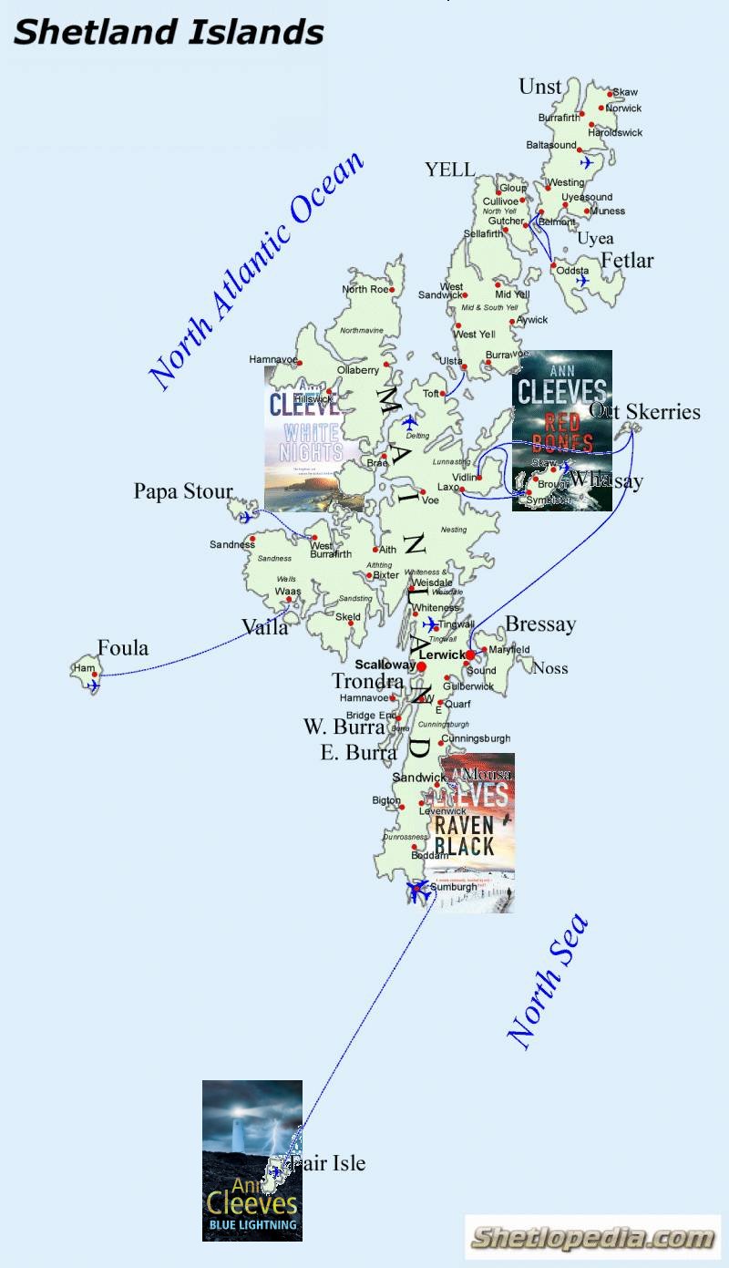 Shetland Islands Tourist Map Shetland Islands Mappery shetland-islands-tourist-map-shetland-islands-mappery