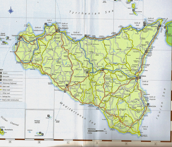 Sicily Map